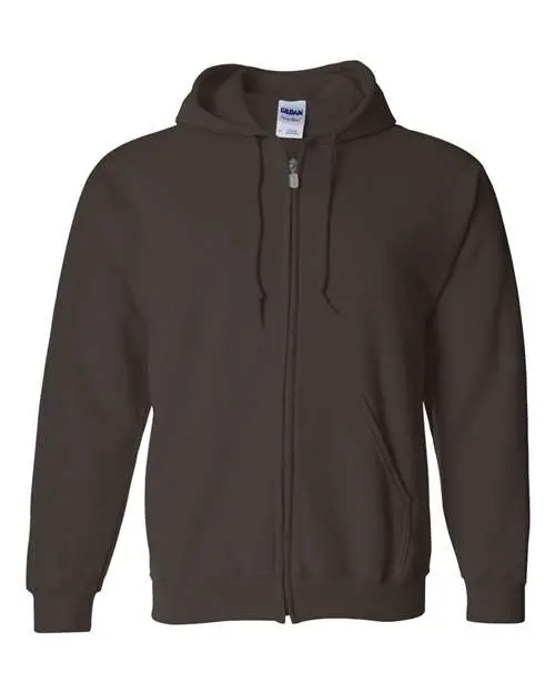 Gildan - Unisex Heavy Blend™ Full-Zip Hooded Sweatshirt – 18600 - Image 6
