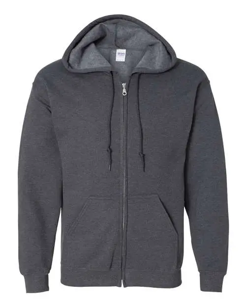 Gildan - Unisex Heavy Blend™ Full-Zip Hooded Sweatshirt – 18600 - Image 7