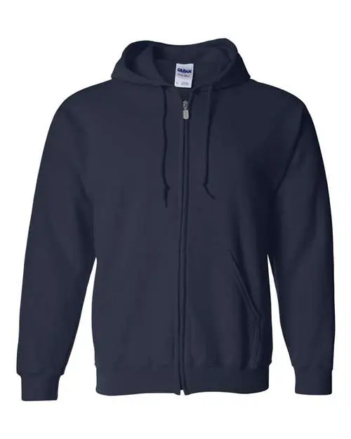 Gildan - Unisex Heavy Blend™ Full-Zip Hooded Sweatshirt – 18600 - Image 12